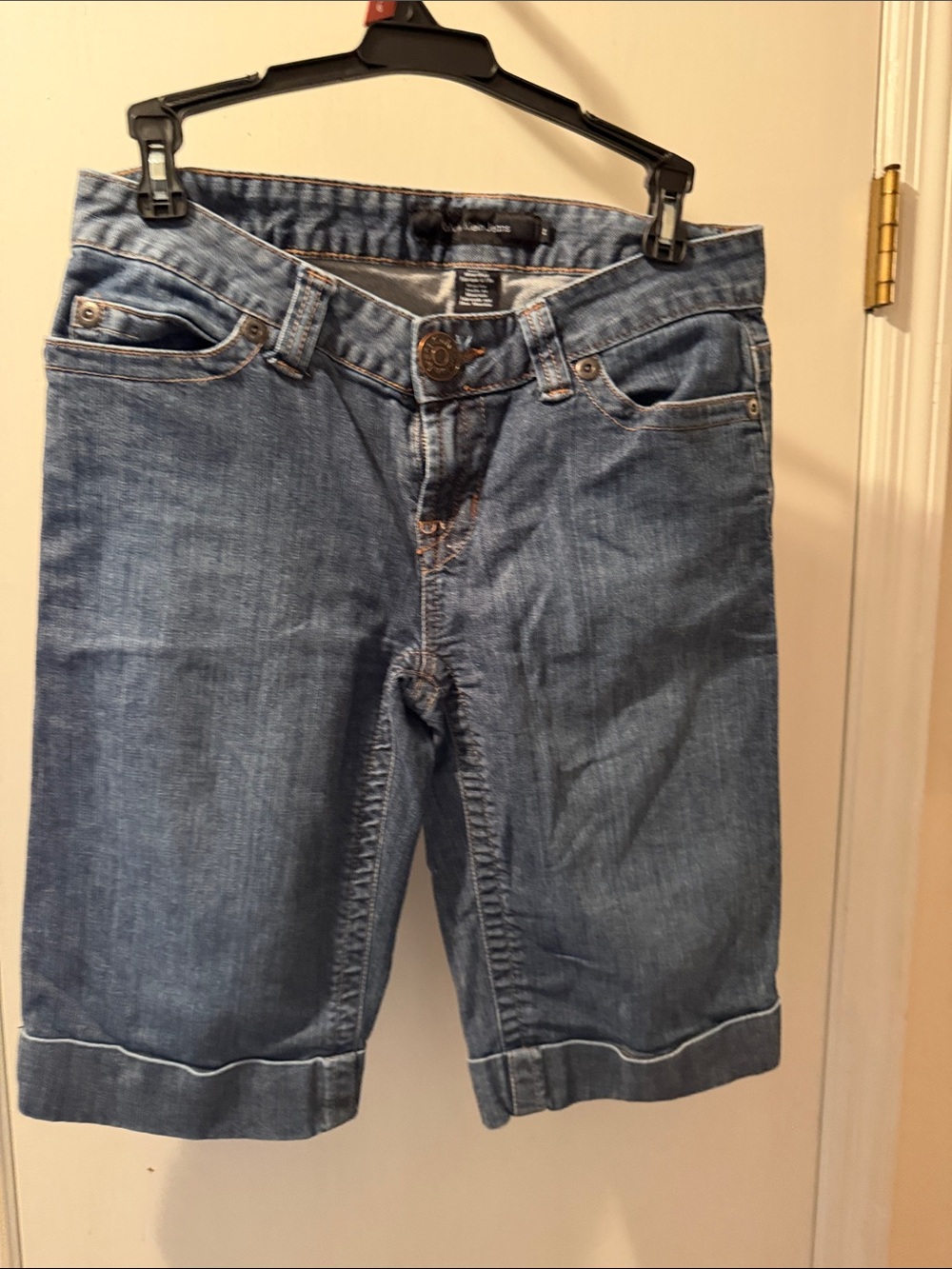 Calvin Klein Classic Blue Denim Bermuda Shorts